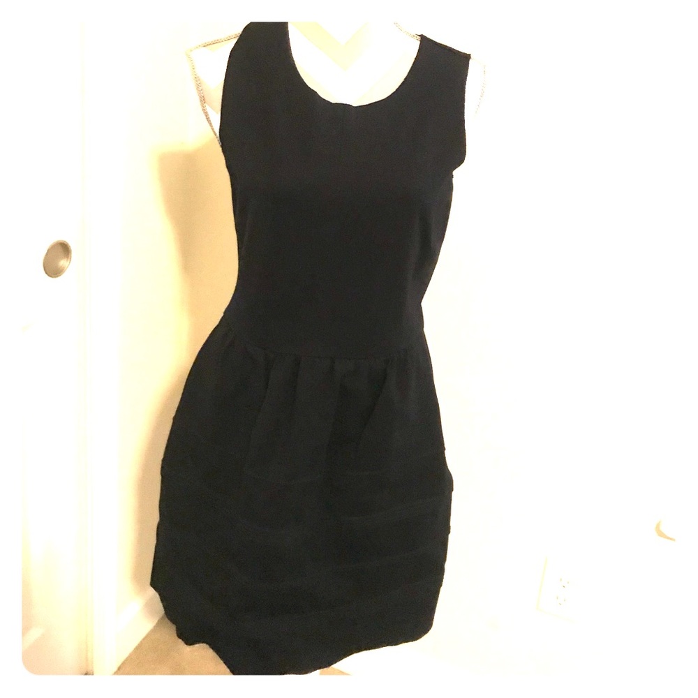 Black Sz M Madewell Dress